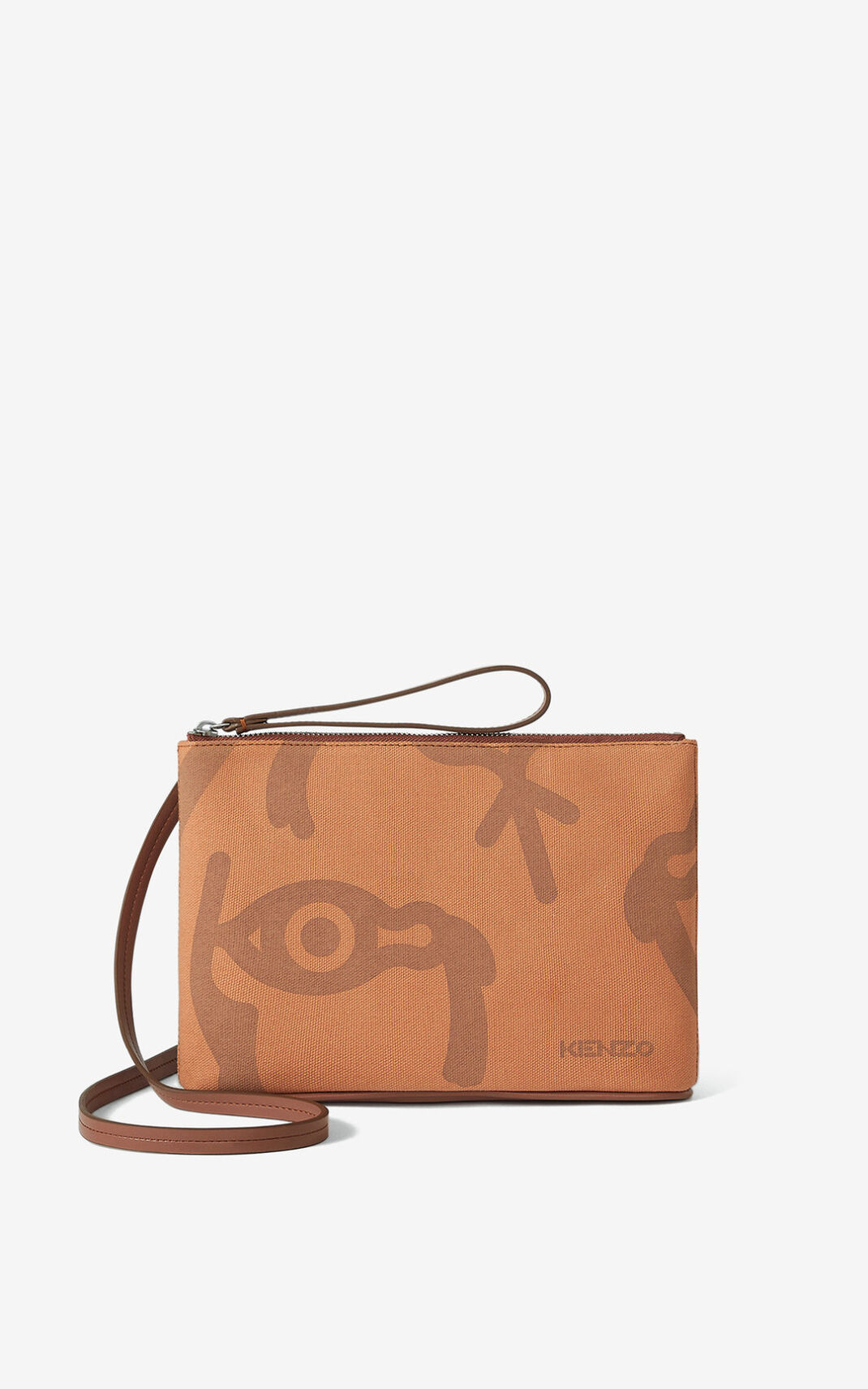 Bolso De Mano Kenzo Arc with gusset Mujer Marrones - SKU.1495508